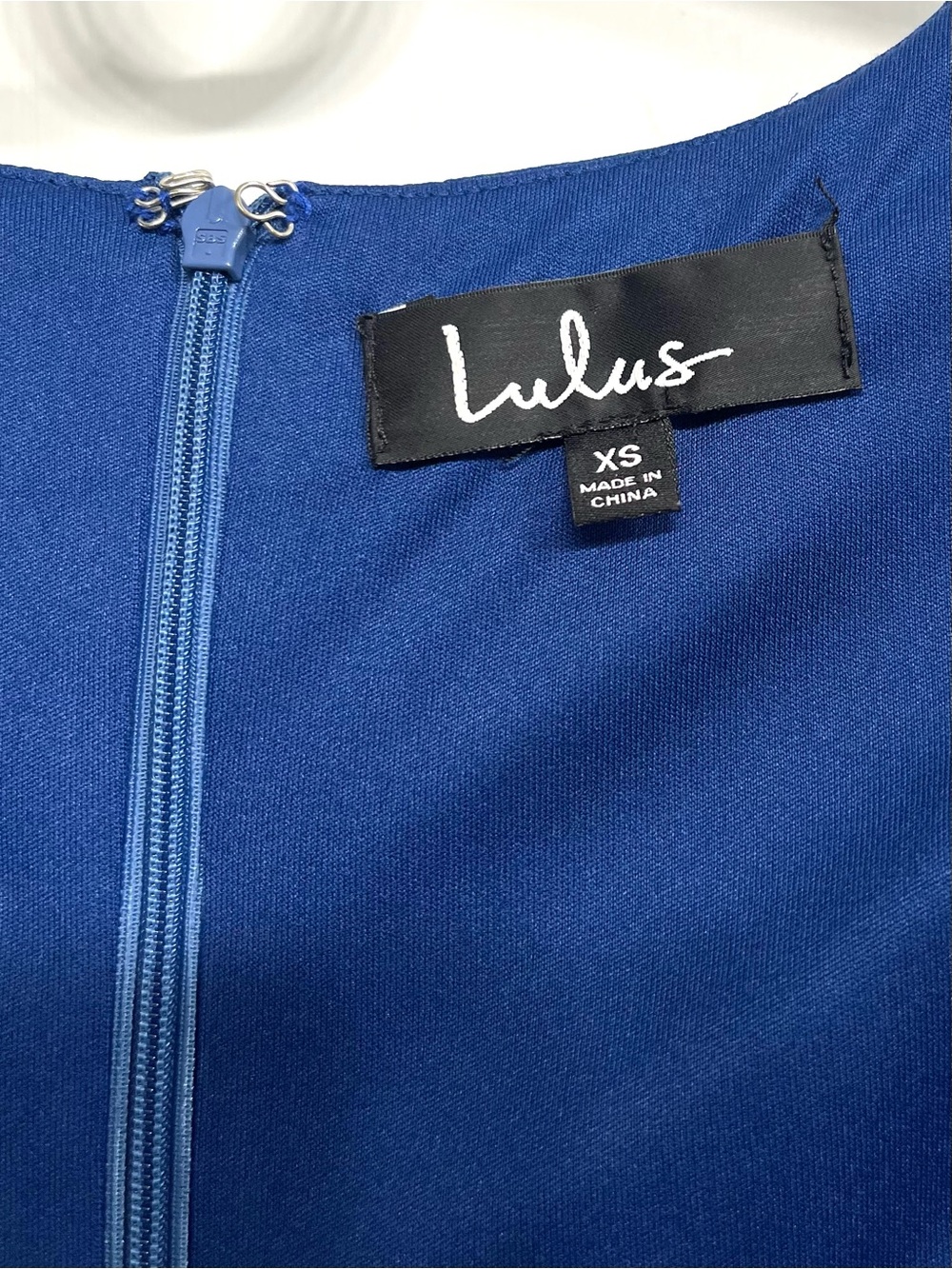 Lulus Joyful Noise Blue Floral Print Mini Dress - Picture 7 of 8